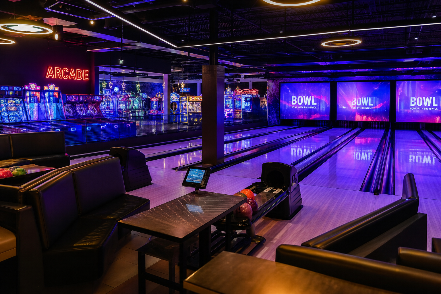 Sale giochi e bowling